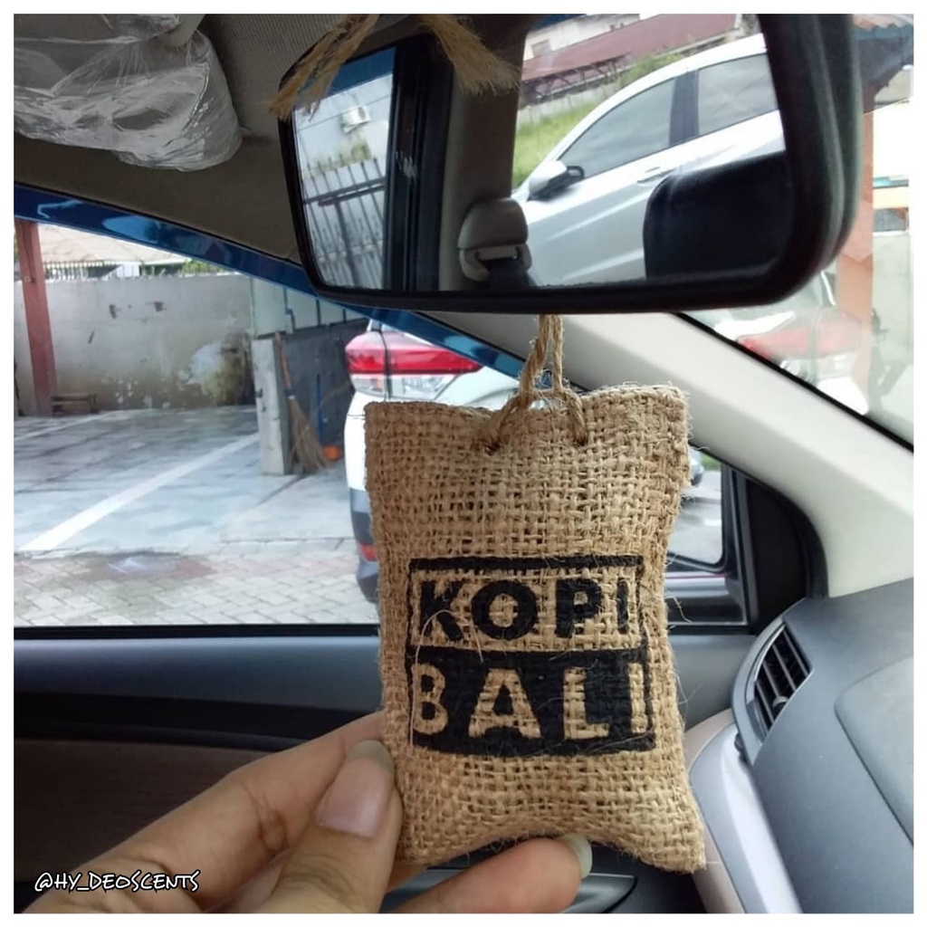 Z068 | Kopi Bali Parfum Pengharum Pewangi Mobil Ruangan Kipas AC Lemari Kamar Rumah