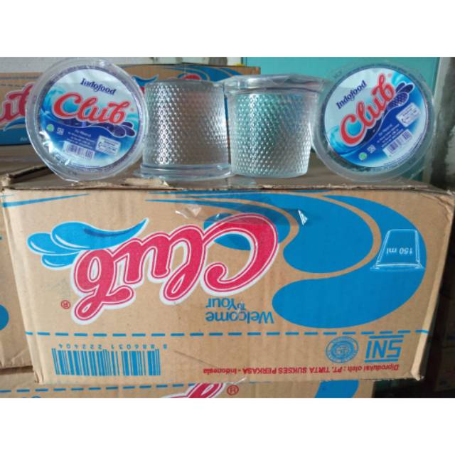 Air Mineral Club Gelas Mini 150 Ml Isi48 Shopee Indonesia