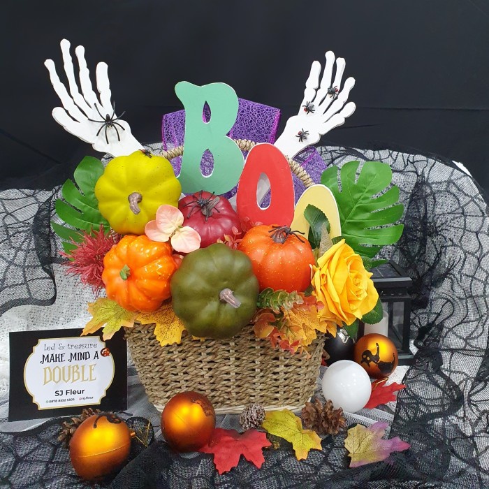 

Hampers halloween party pumpkin decoration 48