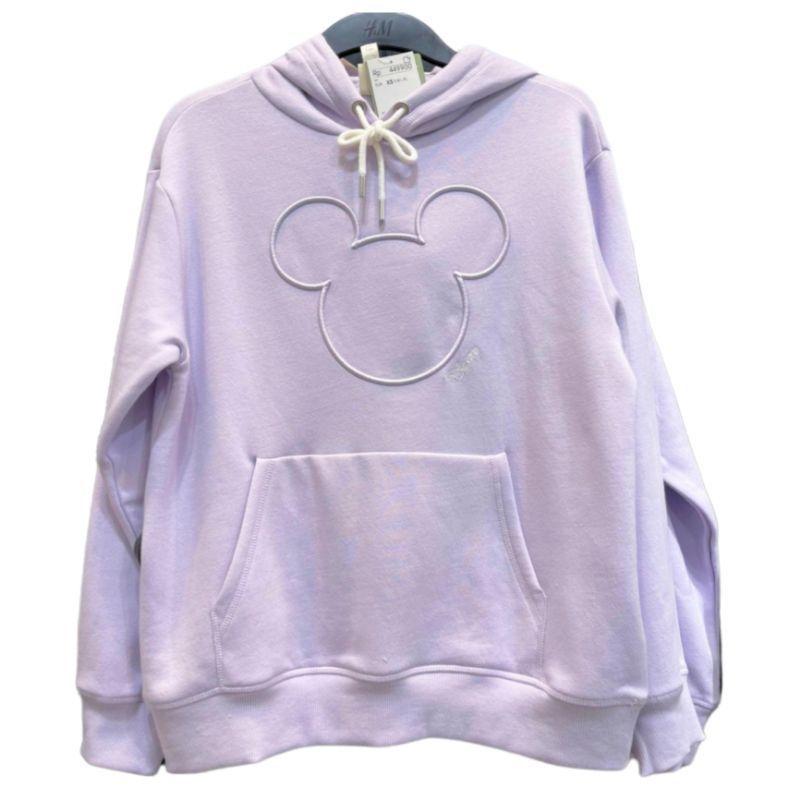 Hoodie h&m Mickey Mouse Disney Bordir