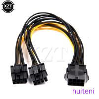 Kabel Adapter Pci-E 8pin To 8pin Female Ke Male Untuk Komputer