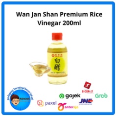 Wan Ja Shan Premium Rice Vinegar 200ml | Cuka Beras Wan Ja Shan 200ml