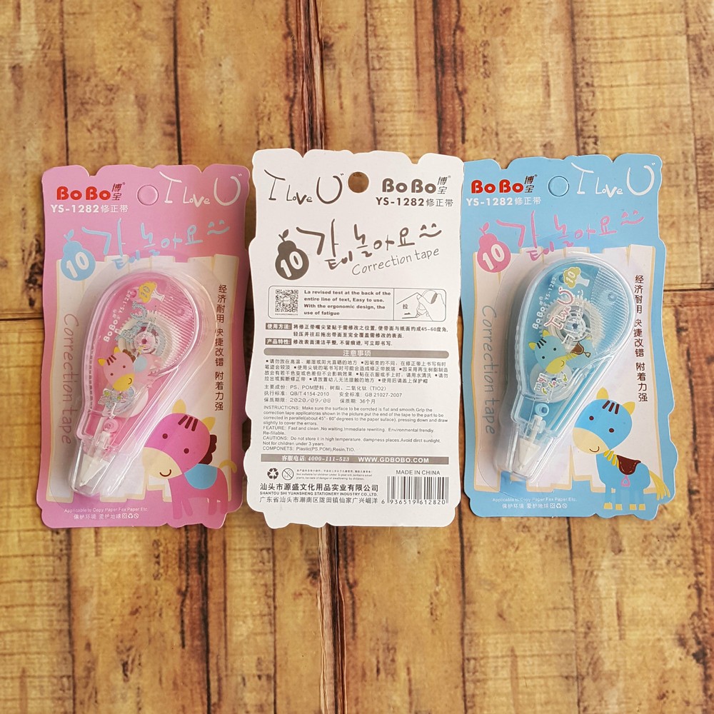 Correction Tape - Tip-Ex Pita BoBo YS-1282 10 M