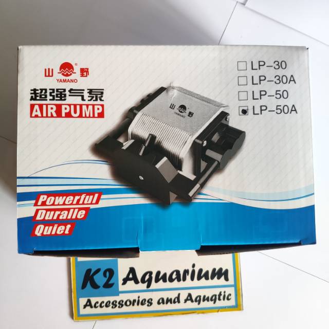 HEMAT LISTRIK DISKON YAMANO LP 50A pompa udara oksigen gelembung udara kolam Aquarium MURAH ORIGINAL