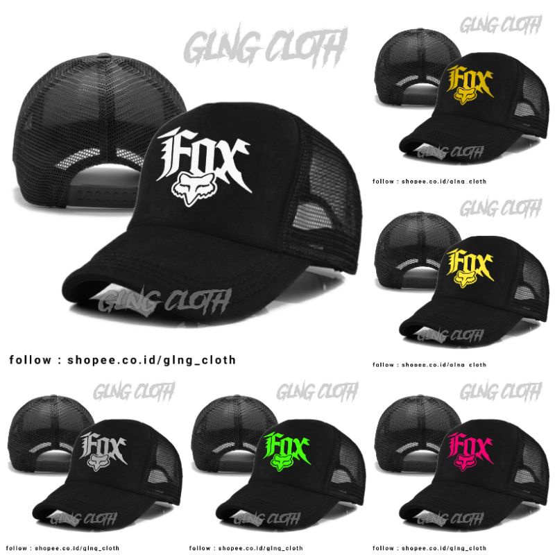 Topi FOX RACING Trucker Jaring - Topi Fox Racing