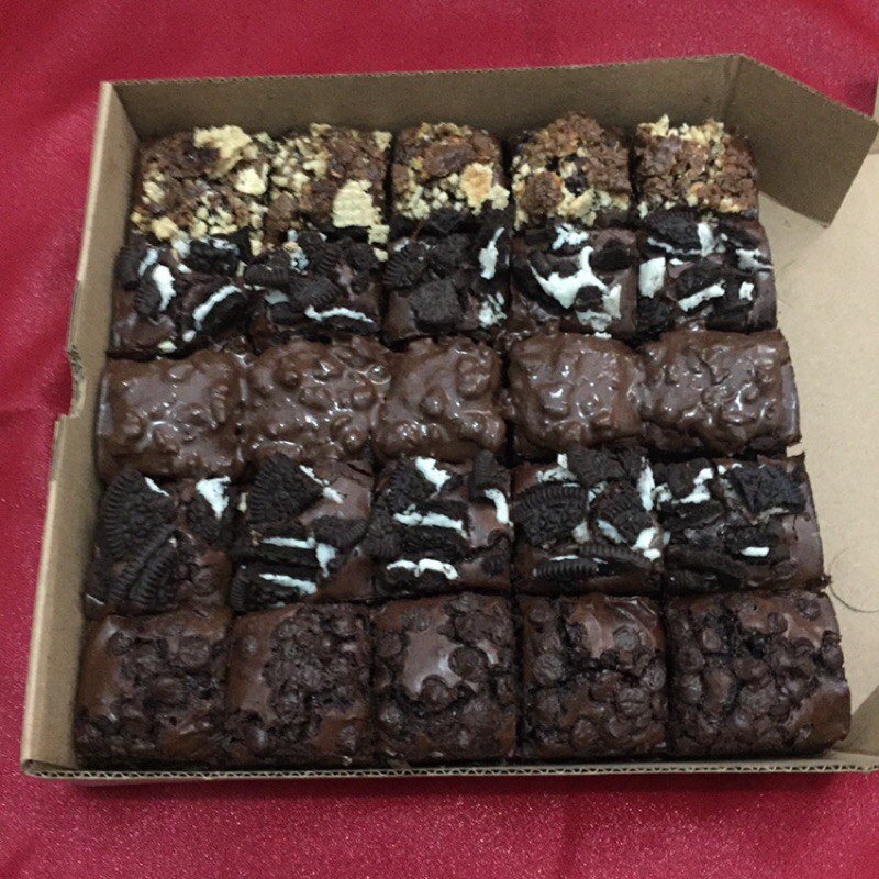 

Brownies Panggang topping bisa request