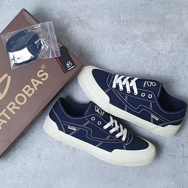 PATROBAS Equip Low Navy Original Sepatu Sneakers Casual Shoes Pria Wanita