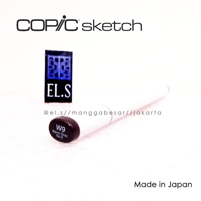

Gaya Copic Sketch Marker W9 (Csm) Trendi