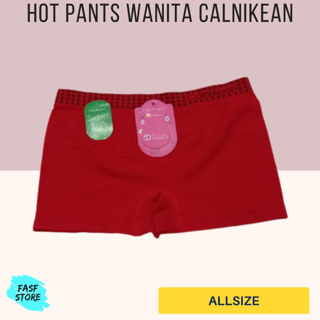 3pcs - Hot Pants Wanita | Cd segiempat wanita | celana dalam boxer wanita CalniKean