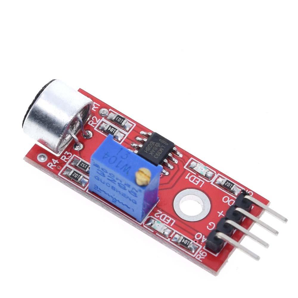 Microphone Sensor Agustina PIC AVR Microphone Komponen Elektronik Modul Deteksi Suara