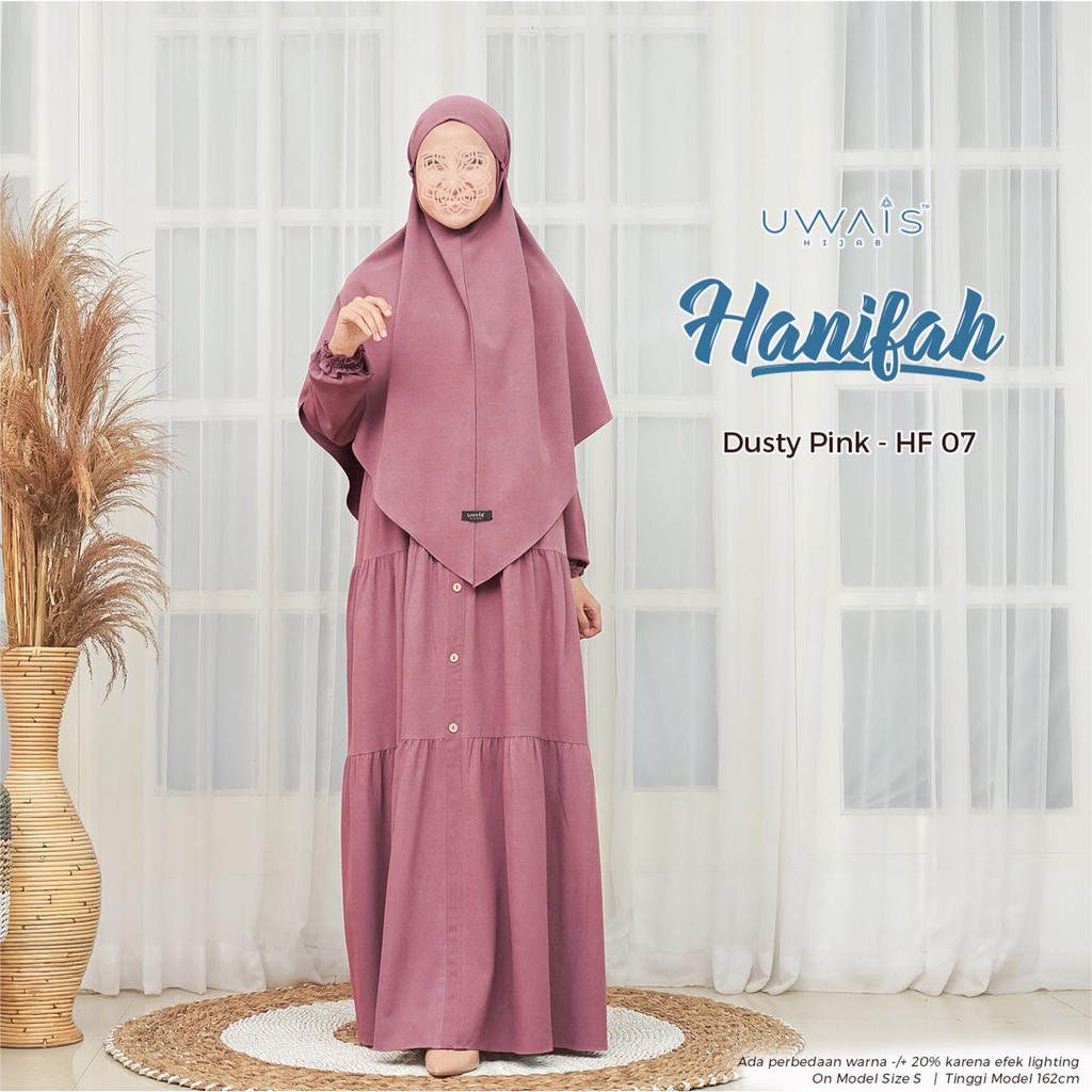 UWAIS - GAmis Muslimah/ Dress Muslim/ Hanifah