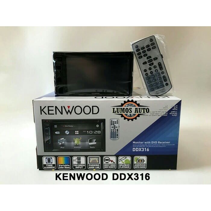 TERGREGET  double din kenwood ddx 316/headunit kenwood ddx 316 JK90