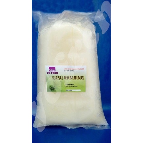 

(BISA COD) Susu Kambing Etawa Kemasan Plastik 1 Liter (Fresh/Segar/Cair) TERJAMIN Kode 630