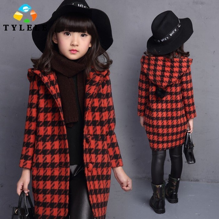 READY INDO - COAT KOREA - JAKET COAT ANAK - JAKET WOOL - JYB190416