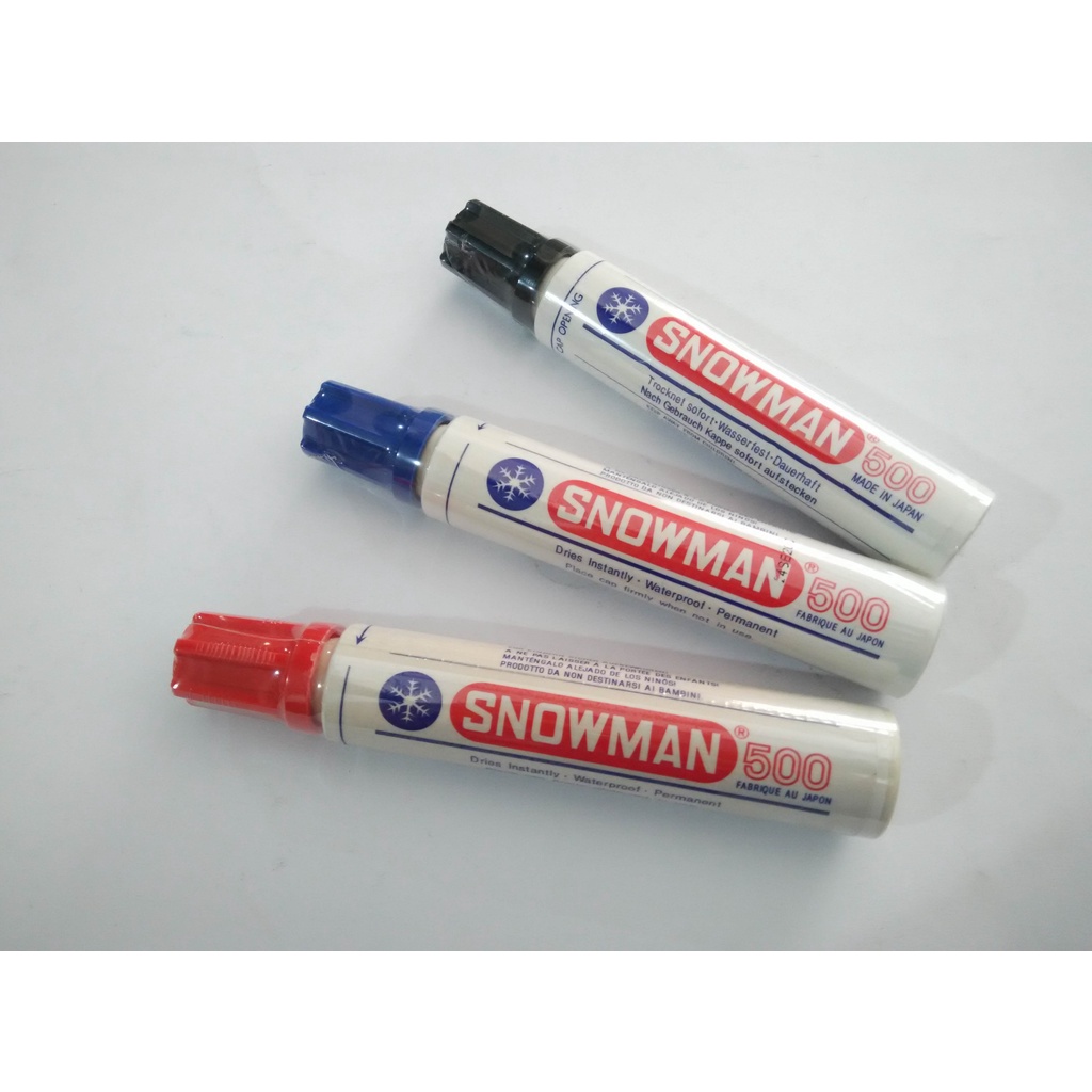 

Spidol Permanent Marker Snowman Jumbo 500