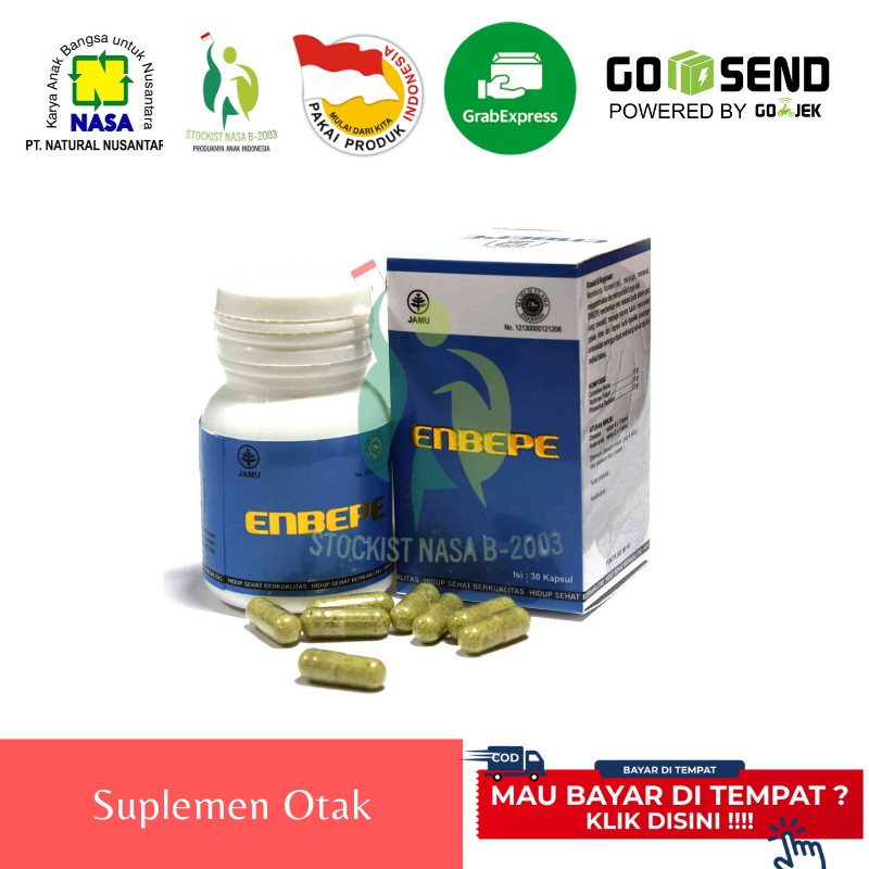 COD / ( ENBP ) Natural Brain Power ENBEPE NASA / Vitamin Otak / Enbepe / Original