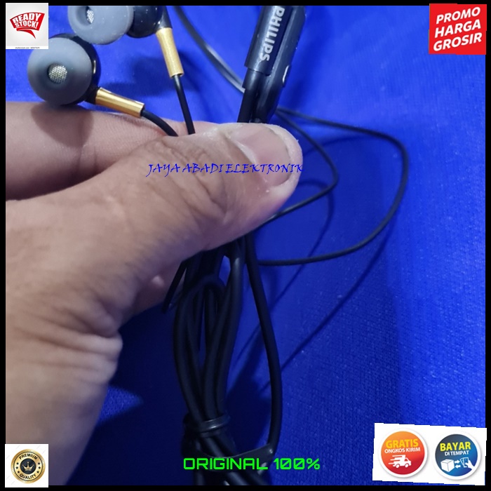 J377 PHILIPS HEADSET KABEL IN EAR JACK 3.5 MM DOBEL BASS HANDSFREE DOUBLE BAS EARPOD EARPHONE SUPER PREMIUM MIC KABEL MUSIK CALL NELPON HP AUDIO SOUND SUARA VOKAL JERNIH DAN NGEBASS KARAOKE ORIGINAL STEREO WIRED BASS HEADPHONES HIFI BISA KE SEGALA HP PC