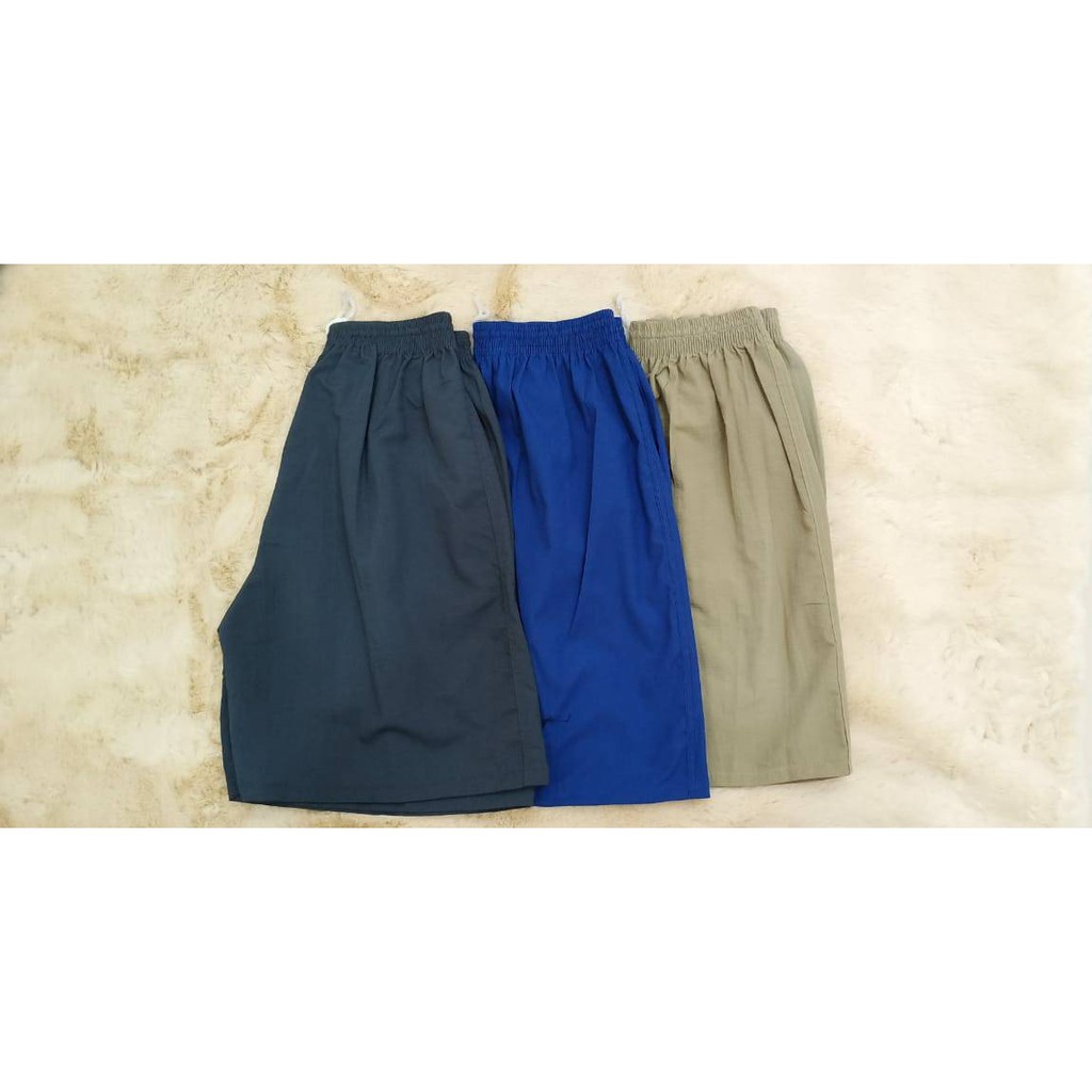  Celana  Pendek Polos Santai Pria REAL PICT Shopee Indonesia