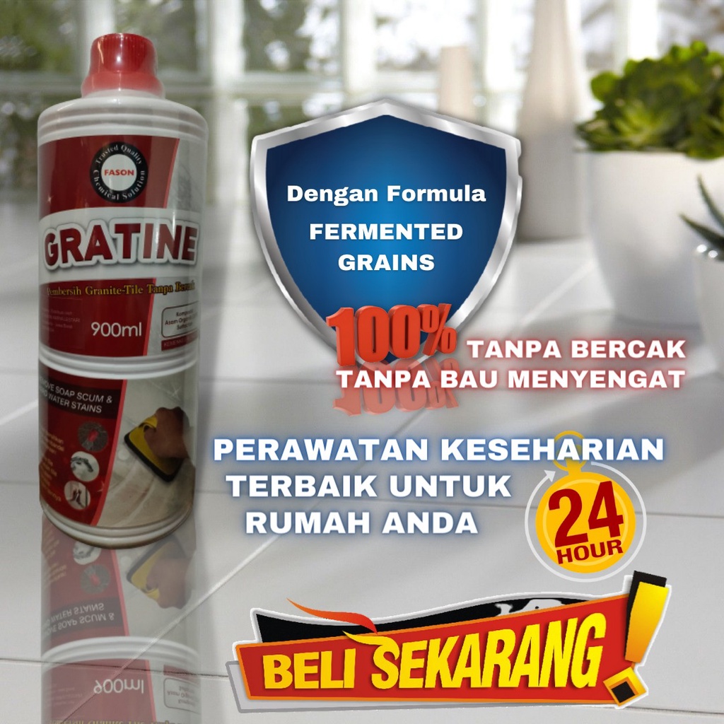 Pembersih Keramik Fason Limov dan Gratine Paket 900ml