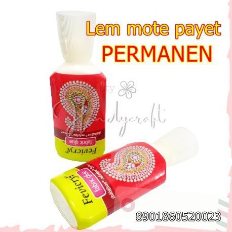 

Ready SNZ0K Lem mote payet permanen Fabric glue utk resin mutiara dll Q72 Best Produk