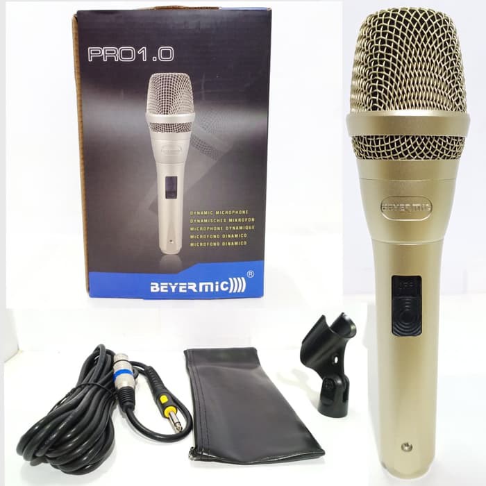 BEYERMIC PRO1.0 MIC HANDHEL KABEL MICROPHONE DYNAMIC