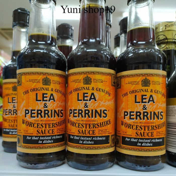 

lea&perrins worcestershire botol 142ml