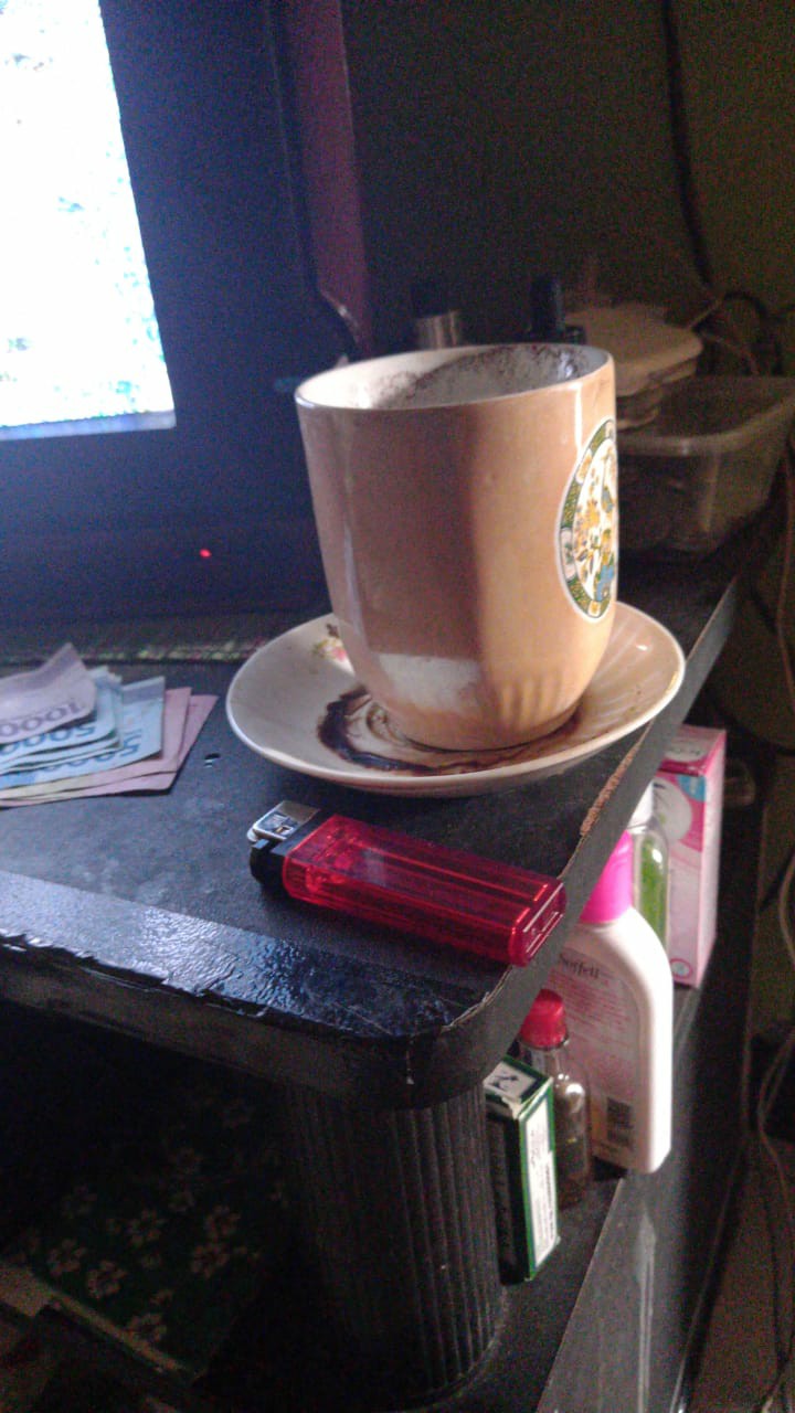 (bisa Cod)ranting Merah Kemeja Batik Pria Lengan Panjang Full Furing Katun Sragenan