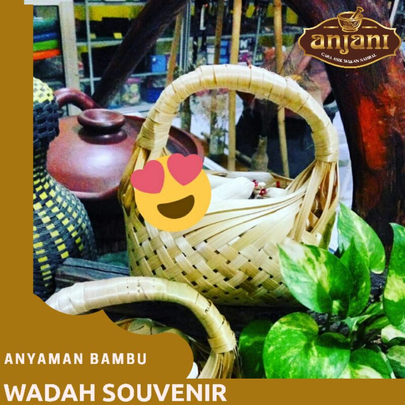ANYAMAN BAMBU WADAH TAS SOUVENIR SOVENIR MURAH KUALITAS TERBAIK