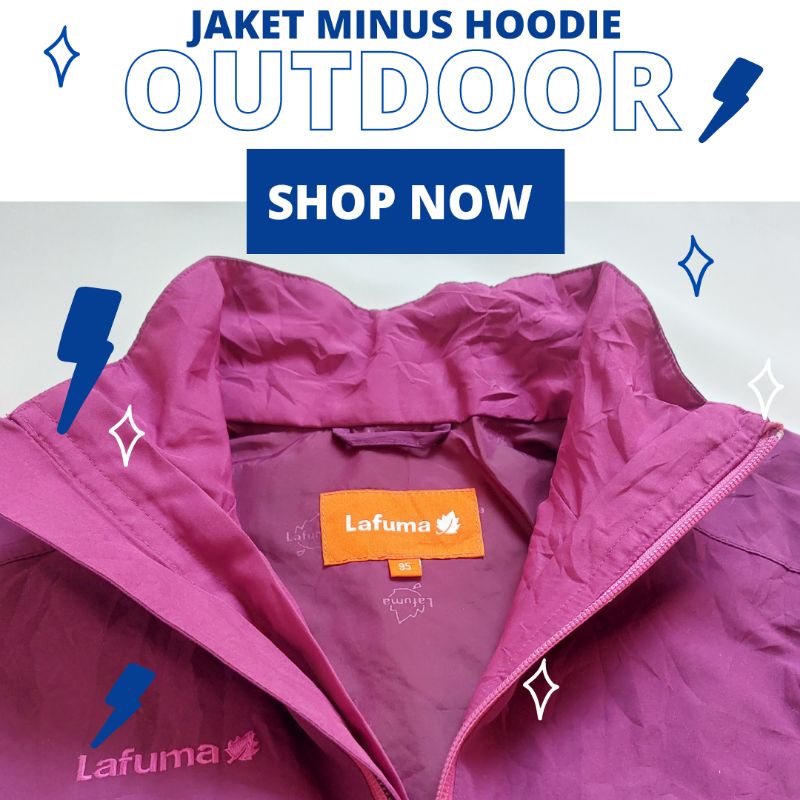 JAKET OUTDOOR MINUS HOODIE