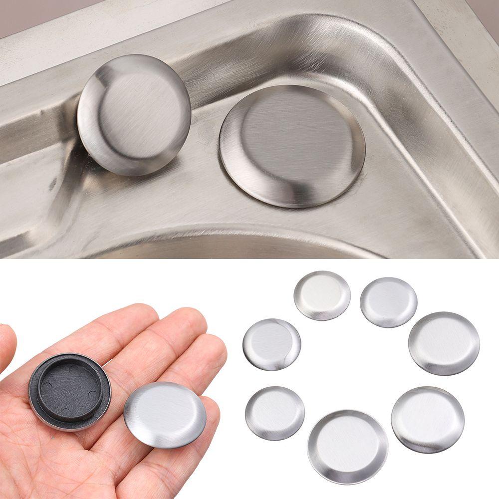 Plug Wastafel Nanas Aksesoris Dapur Anti Bocor Stainless Steel Water Stopper