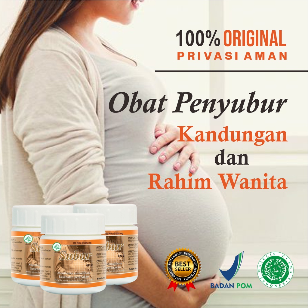 Jual Subur 100 Pil Obat Penyubur Sel Telur Ovum Obat Penyehat