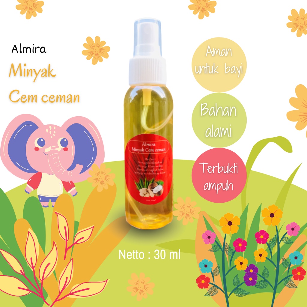 Obat Penumbuh Rambut Botak Cepat Hair Treatment Rambut Alis Bayi Rontok Almira Minyak Cem Ceman