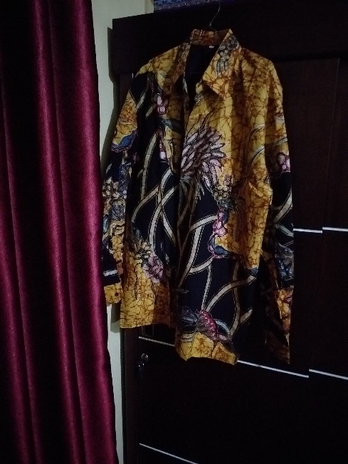 Kemeja Batik Tulis Berfuring Kombinasi Halus Tebal Adem Nyaman Di Pakai Fashion Pria Songket High Qc
