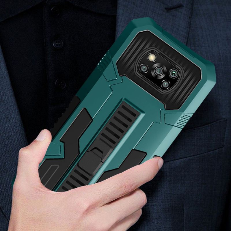 Case Xiaomi Poco X3 GT X3 NFC X3 PRO M3 M3 PRO F3 Standing Cover original Hard Case Robot