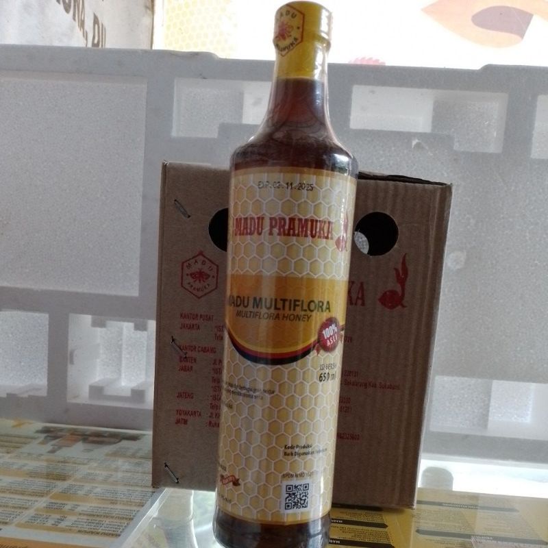 

Madu Pramuka Multiflora 650ml