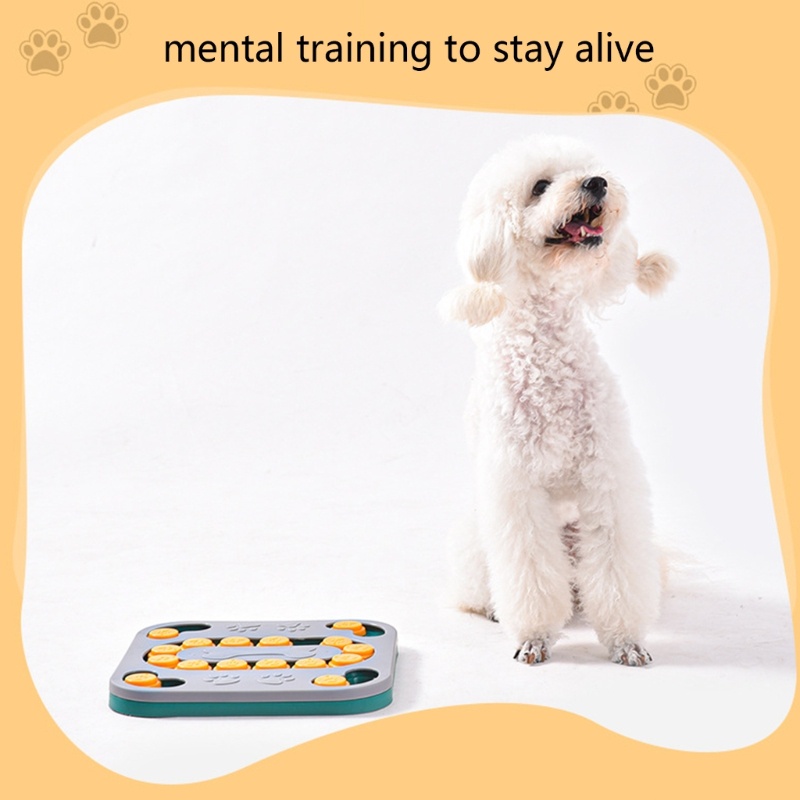 Mainan Puzzle Dispenser Makanan Untuk Pelatihan IQ Anjing Dan Kucing