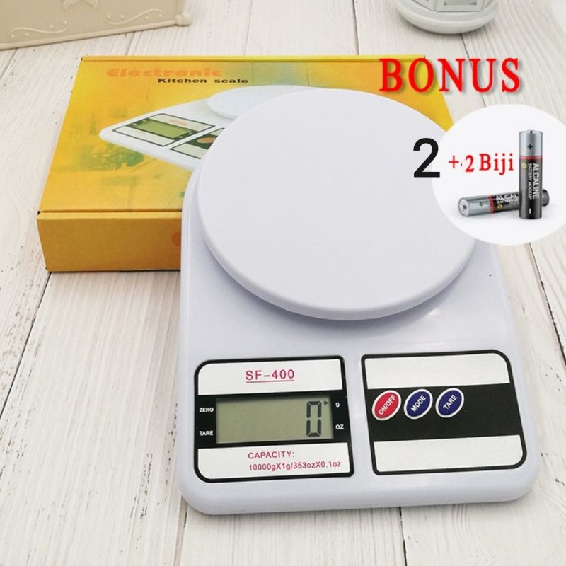 Timbangan Digital Kue Dapur Bahan Kitchen Scale Elektrik 10 kg
