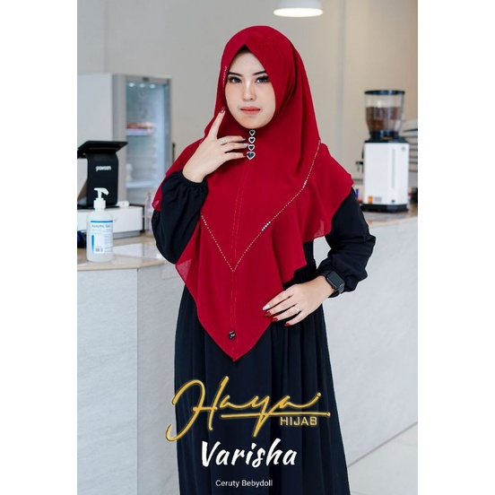 Khimar Varisha Ori Haya Hijab