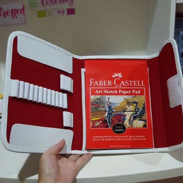 

FABER CASTELL CANVAS BAG PENCIL CASE