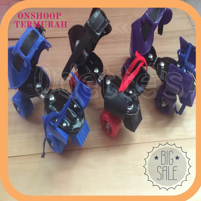 Termurah Dry Skate Dewasa / Sepatu Roda 4 Dewasa Terlaris