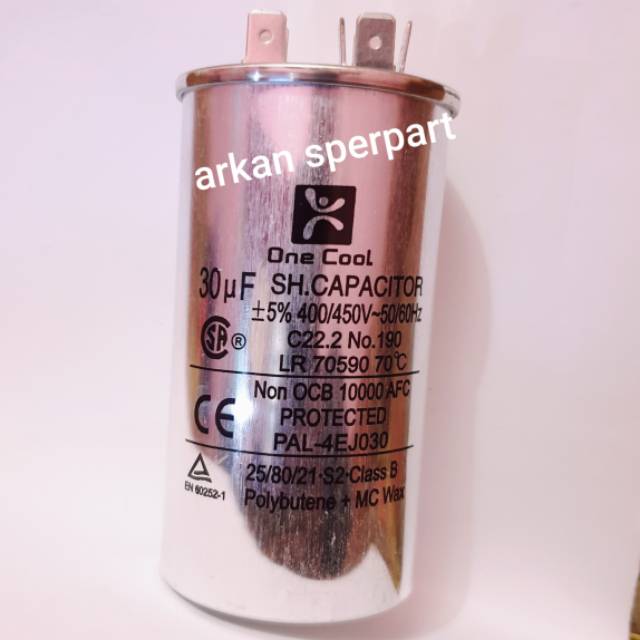 Kapasitor AC 30uf/ capasitor AC 30mf