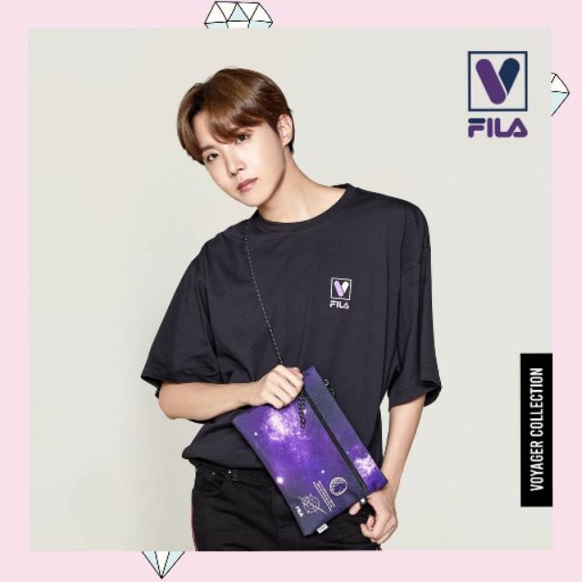 [READY STOK] SLING BAG TAS GALAXY FILA VOYAGER BTS UNOFFICIAL