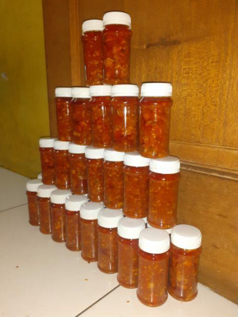 Botol Plastik Sambal 120 Ml (a)/botol Jus/tempat Sambal/pe