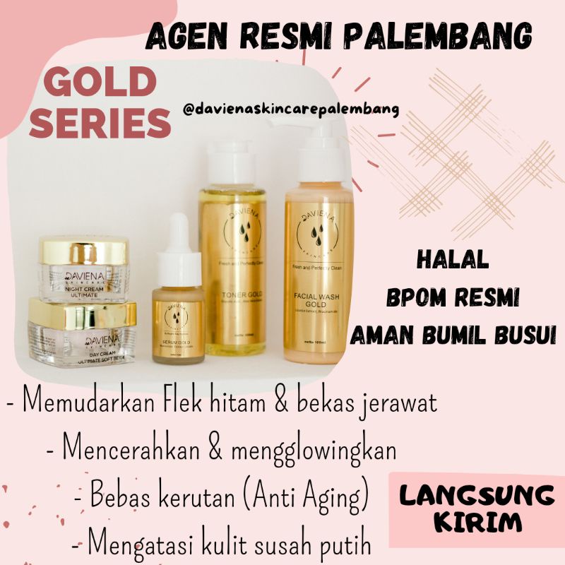 GOLD SERIES DAVIENA SKINCARE//PAKET FLEK/MELASMA-2