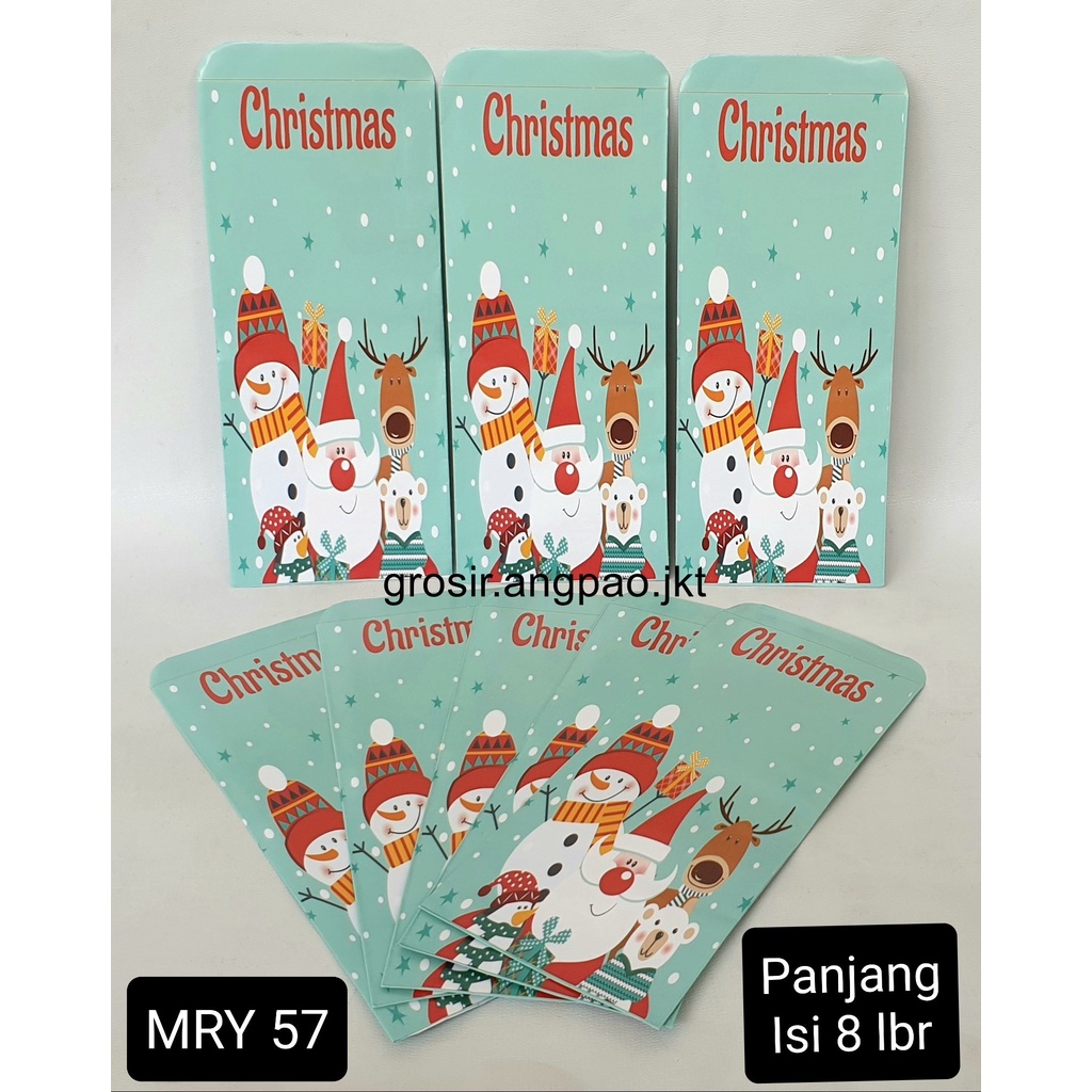

ANGPAO NATAL ANGPAU MERRY CHRISTMAS HONGBAO AMPLOP NATAL UKURAN PANJANG MURAH MERIAH FREE ONGKIR READY