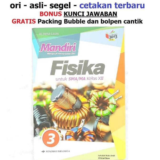 Buku Mandiri Fisika Sma Kelas 12 Xii K13 Soal Jawaban Kurtilas Shopee Indonesia