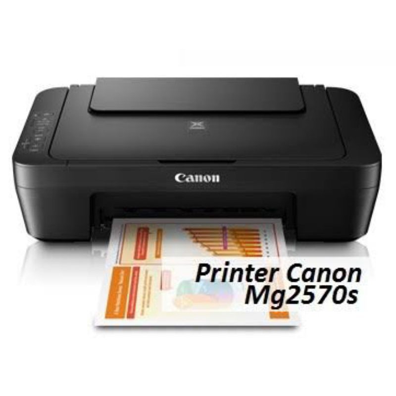 Printer Canon MG2570S All In One Print Scan Coppy Baru free bubble