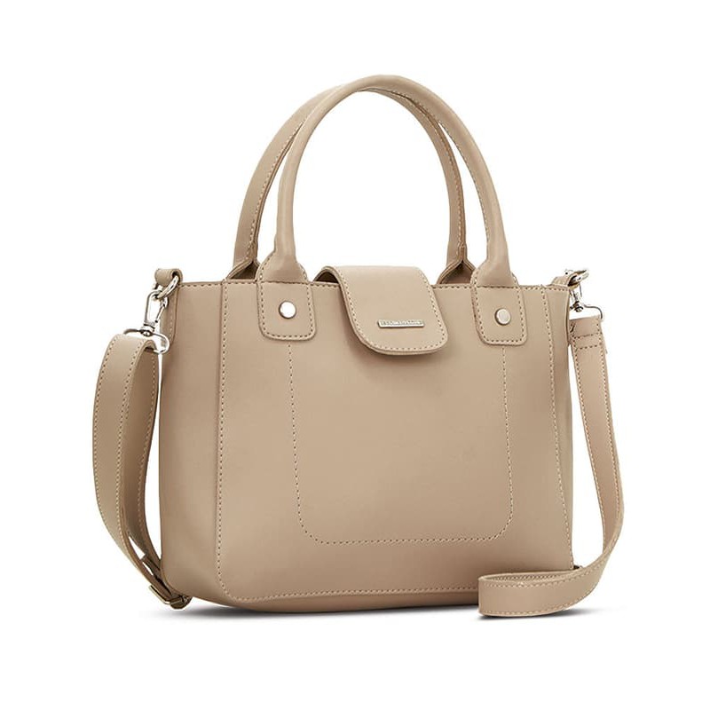 TAS SELEMPANG WANITA SOPHIE MARTIN COKLAT KULIT KOREA YURA T4457C7 O A