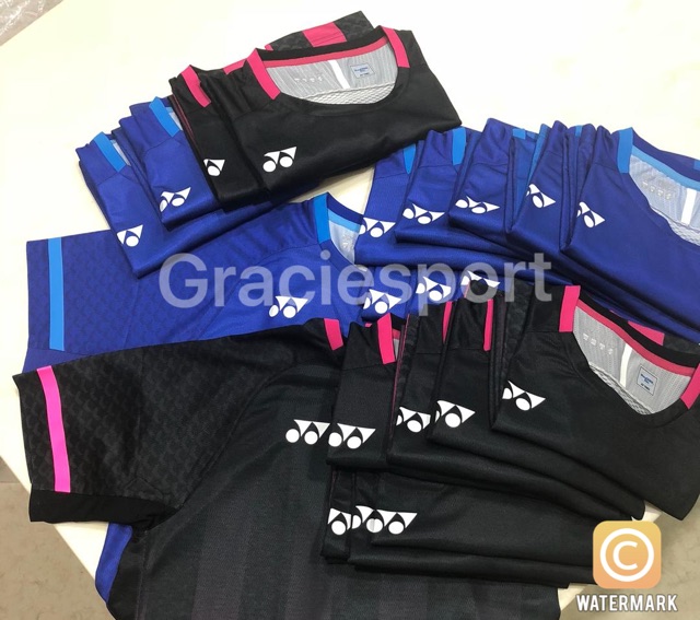 BAJU YONEX SHIRT 10332EX BLACK