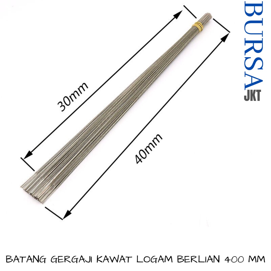 BATANG GERGAJI ALAT PEMOTONG KAWAT LOGAM BERLIAN KAYU DLL 400 MM